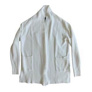 Rachel Zoe Ivory Soft Duster Cardigan Open Sweater - XS